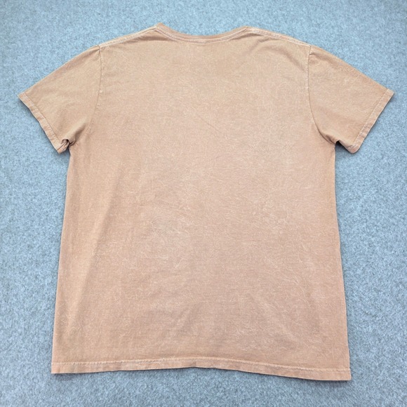 GM Pontiac GTO Retro Beach Vacation T-Shirt Men's Medium Peach Graphic Tee - Picture 3 of 10